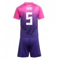 Dětský Fotbalový dres Německo Pascal Gross #5 ME 2024 Venkovní Krátký Rukáv (+ trenýrky)